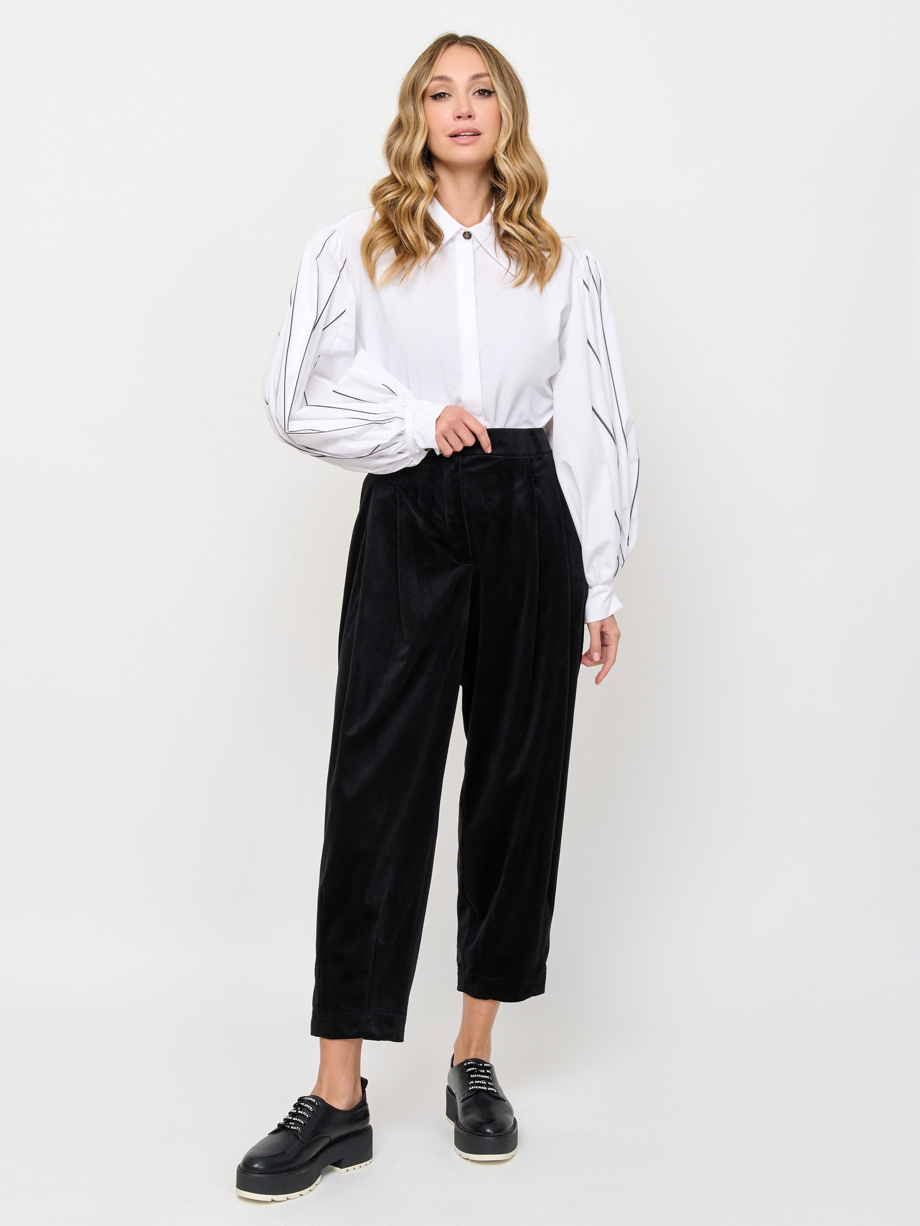 Э8201.2056/м/24-02 Брюки Mat Fashion