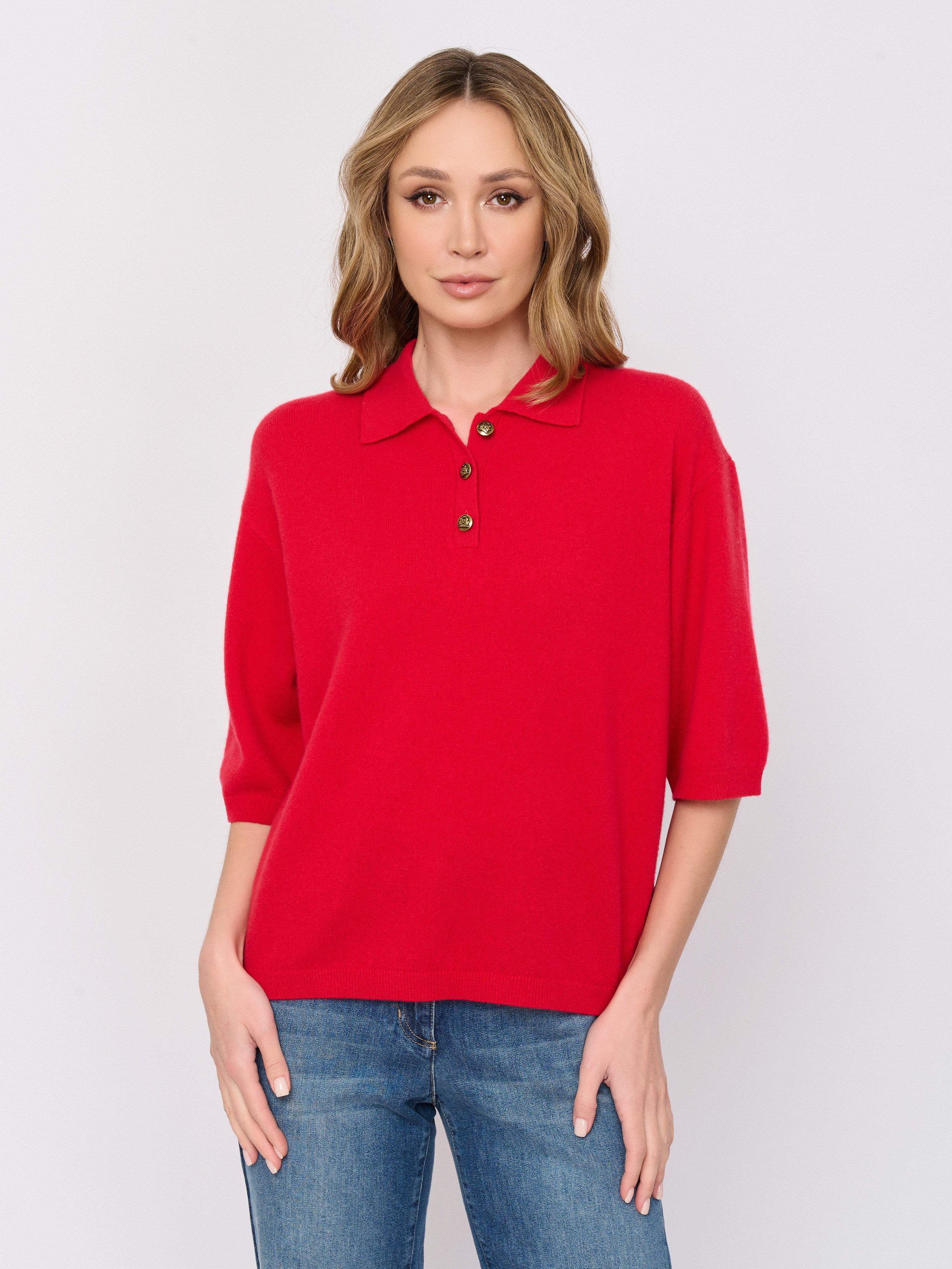 С138764/5871/м/26-01 Джемпер-поло Luisa Cerano