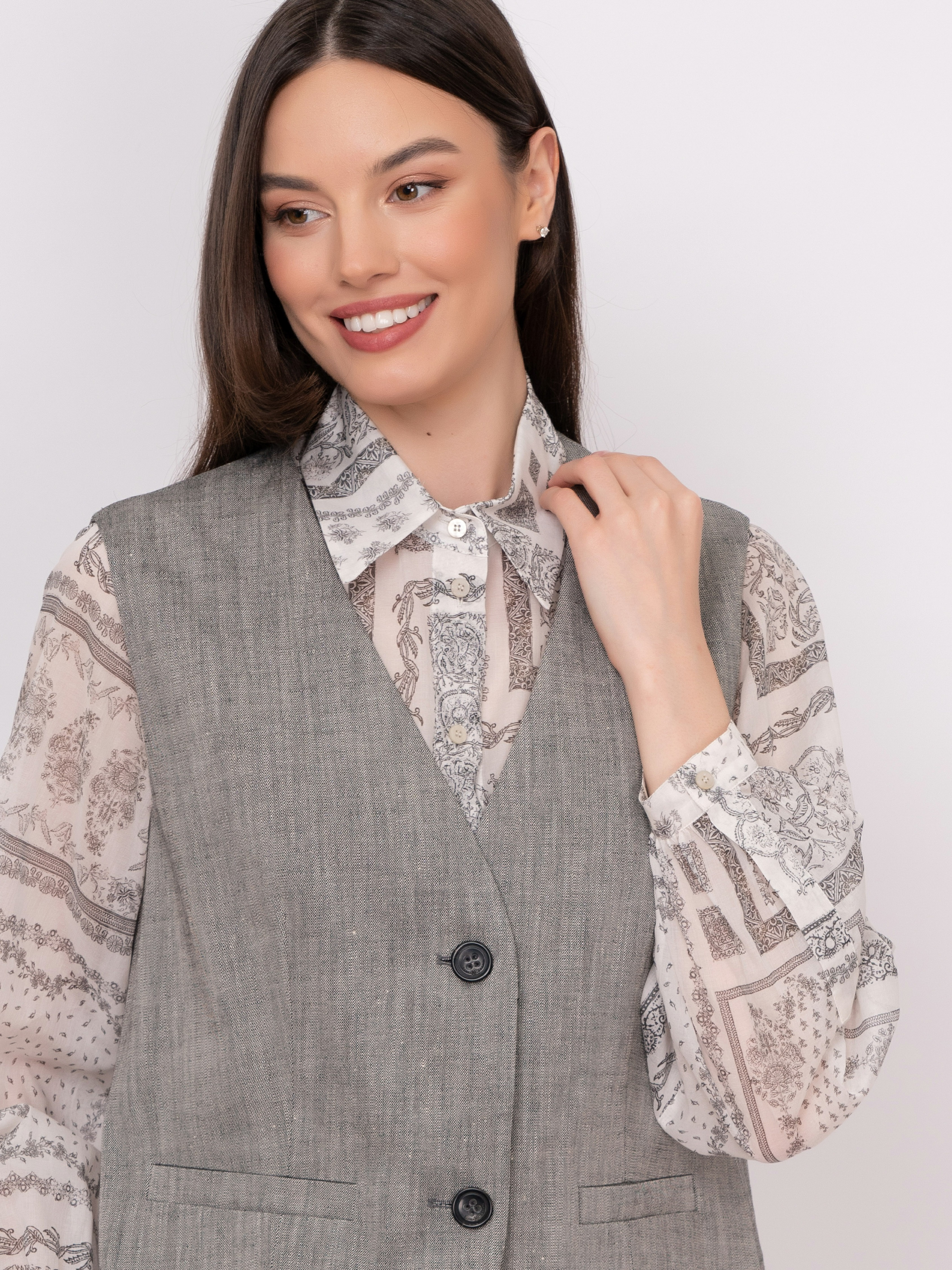 Э458411/3356/22-01 Жилет Luisa Cerano