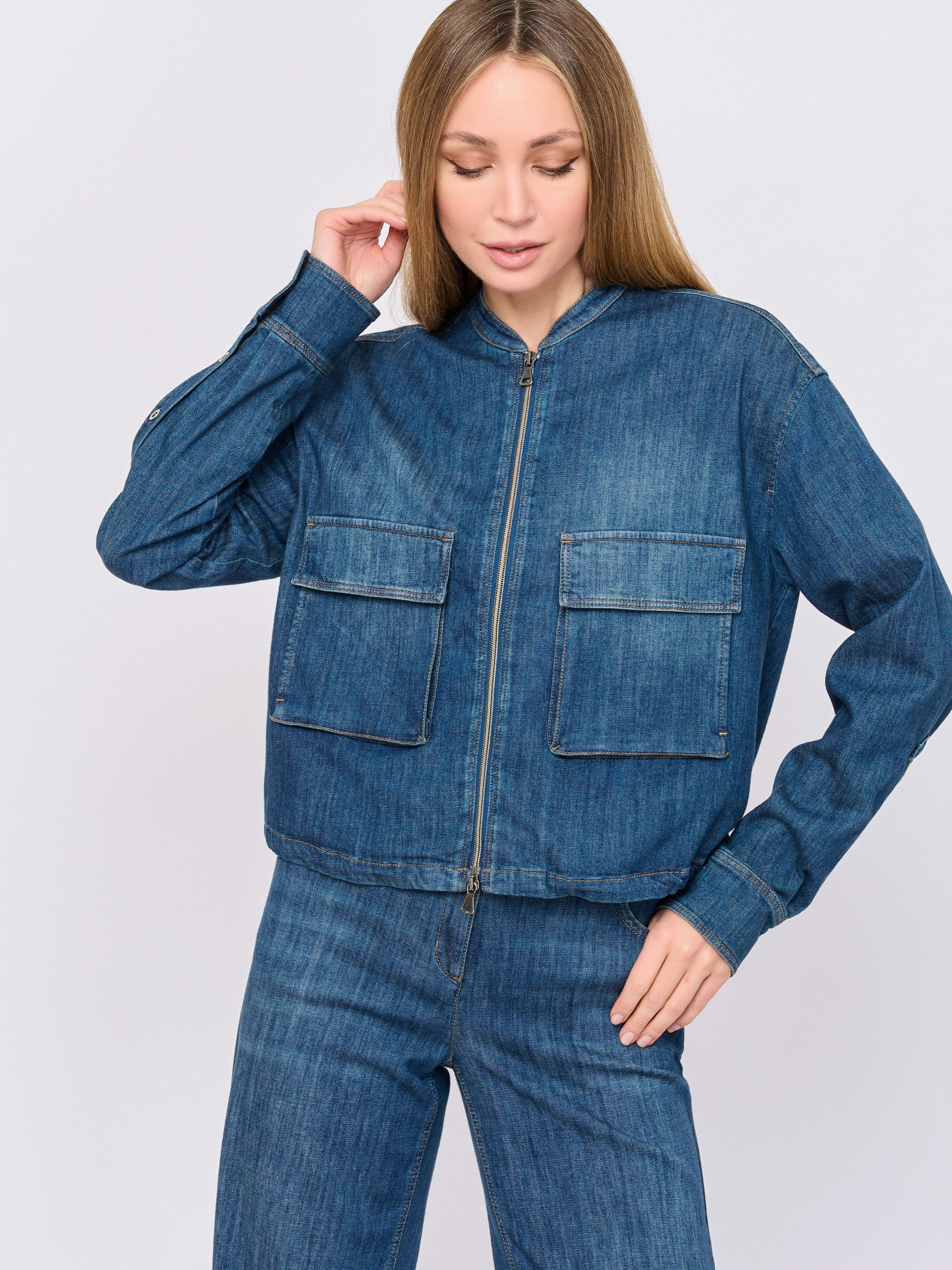 Э418453/3474/м/25-01 Куртка джинсовая Luisa Cerano