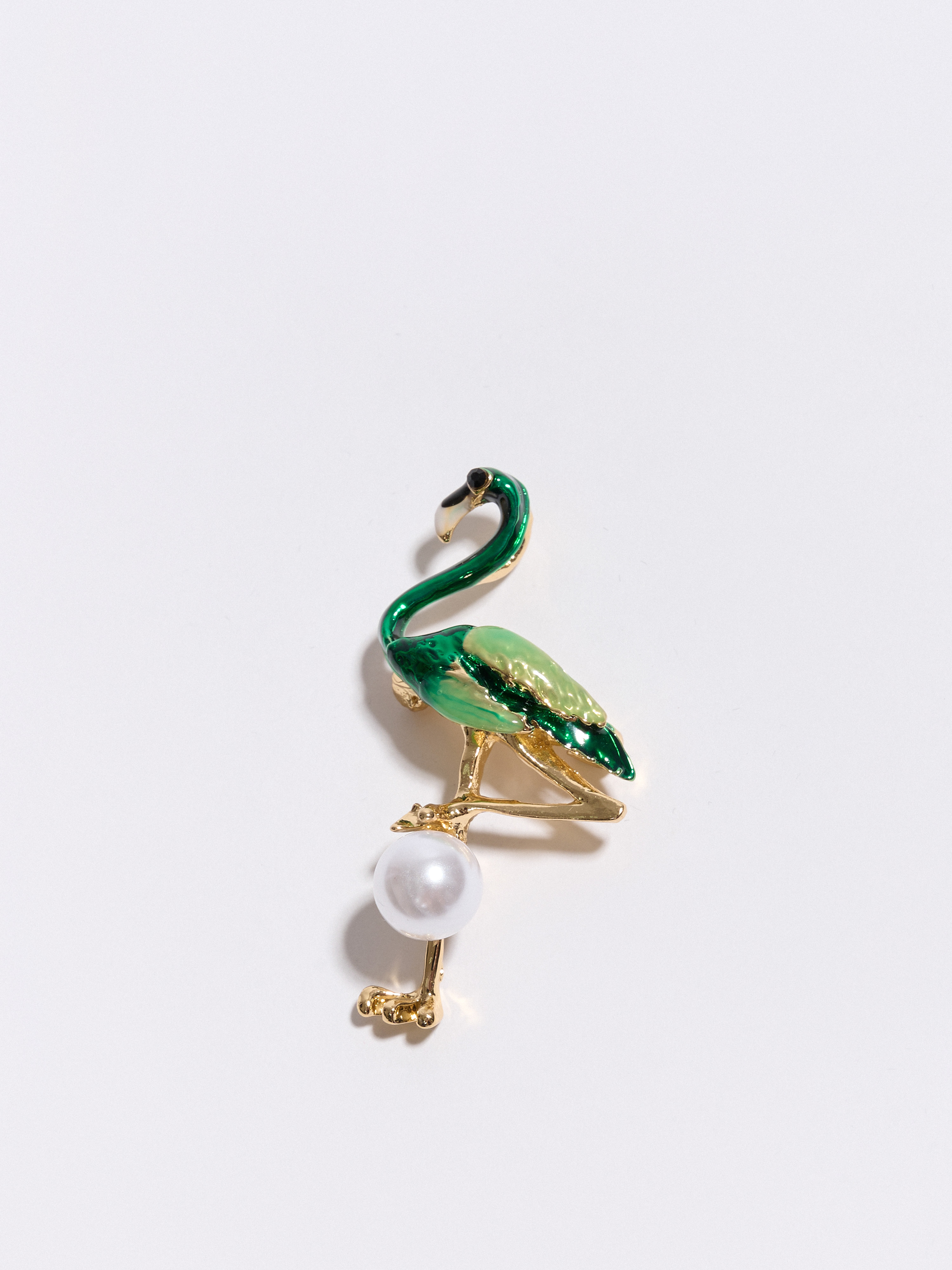 Э403906/24-02 Брошь Танец фламинго Ярославна